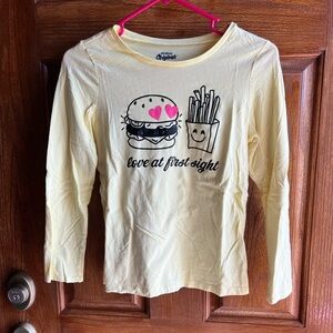 OshKosh long sleeve girls tee shirt. Size 14